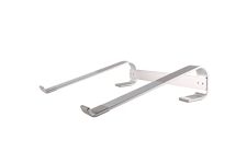 Zebronics-Ns1900 Laptop Stand Featuring Aluminium Alloy Body, Anti-Slip Silicone Rubber Pads, Supports Maximum Of 5Kgs Weight (Silver) Tabletop