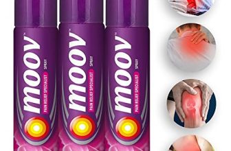 Moov Fast Pain Relief Spray – 50G (Pack Of 3) | Suitable For Back Pain, Muscle Pain, Joint Pain, Knee Pain | 100% Ayurvedic Formula | Suitable For Sports & Gym Related Injuries