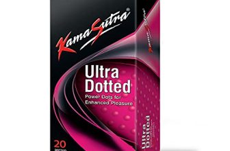 Kamasutra Ultra Dotted Condom For Men | Dotted | Power Dots | Ensure Extra Stimulation And Intense Orgasms | Combo Pack Of 20