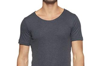 Levi’S Men’S Regular Fit Plain Thermal (038-Thrml Top-Hs-P1_Charcoal Melange_S)