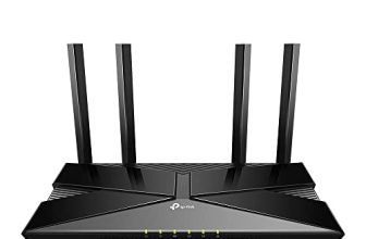 Tp-Link Next-Gen Wi-Fi 6 Ax3000 Mbps Gigabit Dual Band Smart Wireless Router, Onemesh Supported, Dual-Core Cpu,Homeshield, Ideal For Gaming Xbox/Ps4/Steam, Plug And Play (Archer Ax53), Black