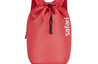 Safari 15 Ltrs Casual/School/College Backpack- Cherry Red Small