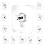Jialto 5 Pcs Nail For Wall Hooks For Wall Without Drilling/Self Adhesive Hooks For Wall Heavy Duty Strong Nails For Wall Hanging Screw Sticker Wall Hook Clock/Kitchen Accessories Items