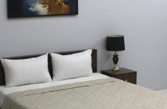 Rubix Home Marbella 400 Gsm Beige Soft Warm Rich Cotton Reversible Ultrasonic Double Comforter | Size 235 X 230 Cms (Approx. 7.7 X 7.5 Ft) (Double)
