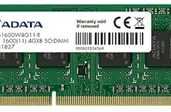 Adata Premier 4Gb 1600Mhz Ddr3L Ram Memory Module For Notebooks And Laptops – Adds1600W4G11-R