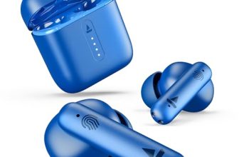 Boat Airdopes 141 Icc Edition Bluetooth Truly Wireless In Ear Earbuds With 42H Playtime,Low Latency Mode For Gaming, Enx Tech, Iwp, Ipx4 Water Resistance, Smooth Touch Controls(Thunder Blue)