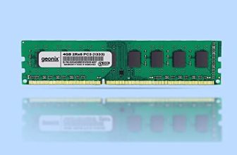 Geonix Desktop Ram, 4 Gb Ddr3, Frequency-1333 Mhz, (8X2) Ic, 240 Pin, 5 Years Warranty