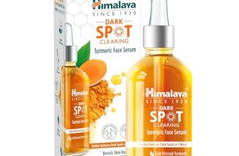 Himalaya Dark Spot Clearing Turmeric Face Serum | Organically Sourced Turmeric | Reduce Dark Spots In 7 Days | 10% Glycolic Acid & 2% Niacinamide | 30Ml