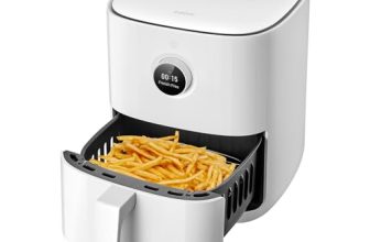 Xiaomi Smart Air Fryer For 4-5 People | 90% Less Fat L 1500W Fast Cooking | 7 Pre-Set Menus | Grill, Bake, Fry, Roast, Reheat, Defrost | 40-200°C L Dual Speed Technology | Voice Control | 90+ Recipe