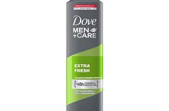 Dove Men+Care Extra Fresh Dry Spray Antiperspirant Aerosol Deodorant, Up To 48 Hrs Protection From Sweat & Odour, Soothes & Moisturises Skin, Long-Lasting Refreshing Citrus Scent, 250Ml