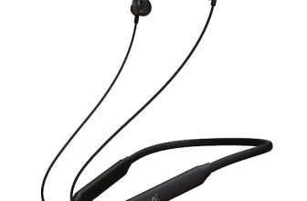 Boat Rockerz 205 Pro In Ear Bluetooth Neckband With Mic, Beast Mode(Low Latency Upto 65Ms), Enx Tech For Clear Voice Calls,30 Hours Playtime, Asap Charge,10Mm Drivers,Dual Pairing & Ipx5(Active Black)