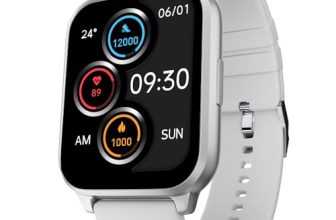 Fire-Boltt Ninja 3 Plus 1.83″ Display Smartwatch Full Touch With 100+ Sports Modes With Ip68, Sp02 Tracking, Over 100 Cloud Based Watch Faces (Grey)