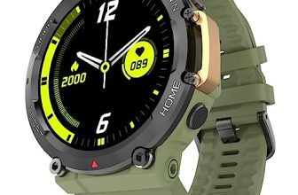 Fire-Boltt Artillery 1.5” Hd Display Smart Watch, Shockproof Design, Rugged Looks, Motion Sensor Gaming, 320 Mah Battery, Bluetooth Calling, 100+ Sports Modes, Health Suite, Inbuilt Games (Green)