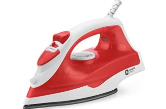 Orient Electric Fabrifeel 1200 Watt Steam Iron For Clothes With Weilburger Coated Non Stick Soleplate | Silver Layered Thermostat For Better Heat Conductivity| Fine Spray Function | 2 Years Warranty