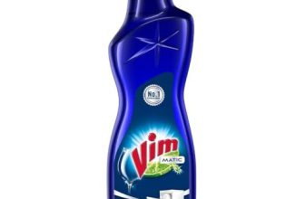 Vim Matic Dishwasher Rinse Aid Liquid 500 Ml, Designed By India S No.1 Dishwash Brand, Adds Spotless Shine To Your Glassware Utensils, Prevents Water Mark