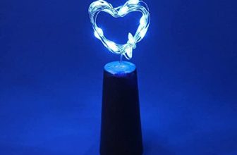 Lexton Cork Light | Bottle Light | Blue Copper String Light | Cork String Light | For Valentine’S Day, Room Décor, Birthdays, Party,Diwali | Pack Of 1