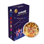 Lexton 5 M Copper String Light | Warm White | 5 M | Usb Sourced | Usb Cable Included | For Indoor & Outdoor Decorations.