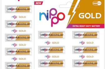 Nippo 4 Dg Zinc Carbon Aaa Battery – Pack Of 20