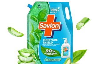 Savlon Moisture Shield Germ Protection Liquid Handwash, 1500Ml Hand Wash Refill, Protects From 99.9% Germs, Soft Moisturized Hands, 90% Natural Origin, Paraben And Silicon Free