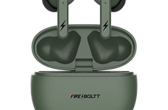 Fireboltt Fire Pods Rigel With Appealing Rgb Lights, Bluetooth 5.3, Mammoth 13Mm Drivers, Dual Mic Enc, 30Db Anc And Gaming Mode (Green)
