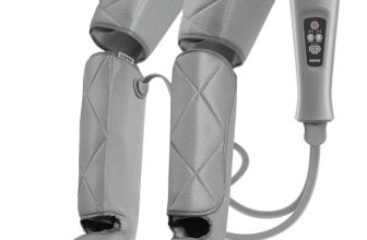 Renpho Leg Massager, Air Compression For Circulation Calf Feet Thigh Massage, Sequential Boots Device With Handheld Controller 6 Modes 4 Intensities, Helps Swelling Pains