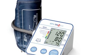 Bpl Medical Technologies Bpl 120/80 B18 Digital Blood Pressure Monitor With Usb Compatibility Automatic (White) | Ce Certified