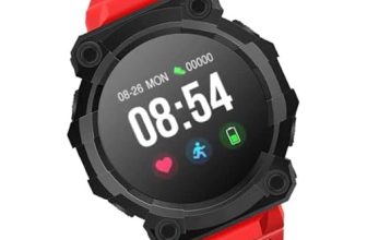 Zebster Z – Run 40 Basic Smart Watch, Btv 5.0, 2.4Cm Lcd Screen, Call, Sms Notification, Sports Mode, Ios 8.0 & Above/Android 4.2 & Above (Red)