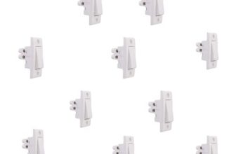 Anchor By Panasonic 65001 Penta Modular 1M 6 Ax Polycarbonate One-Way Switch (White), (Pack Of 10)