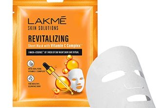Lakmé Skin Solutions Sheet Mask Revitalizing With Vitamin C 25Ml, Pack Of 1