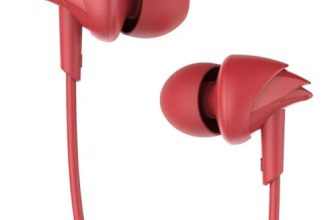 Boat Bassheads 100 In Ear Wired Earphones With Mic(Furious Red)