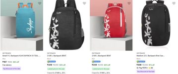 Upto 85% Off On Backpacks.Skybags : Safari :  Gear :