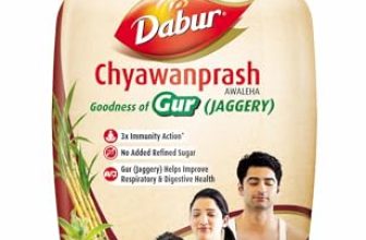 Dabur Chyawanprash Awaleha – 1.5Kg | With Goodness Of Gur (Jaggery)| 3X Immunity Action | No Added Sugar | Helps Improve Digestive & Respiratory Health | With Goodness Of 40+ Ayurvedic Herbs