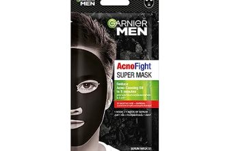 Garnier Men Acno Fight Xl Tissue Mask Men, 5X Salicylic Acid And Charcoal Powder, Fight Pimple Causing Germs In 5 Min, Suitable For All Skin Types, 22G