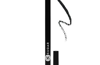Sugar Cosmetics Stroke Of Genius Heavy-Duty Kohl With Sharpner | Long Lasting, Smudge Proof & Waterproof Kajal Pencil | Matte Finish | 1.2Gm – 05 Black Magic