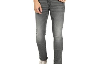 Wrangler Men’S Regular Jeans (Wmjn004707_Mid Grey