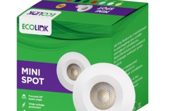 Ecolink 2W Led Spot Light | Mini Spot Light For Display & Home Decoration | Cut Out: 35Mm, Color: Warm White, Pack Of 1