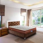 Peps Restonic Opulence Euro Top 10 Inch Queen Size Bonnell Spring Mattress (Light Blue 78X66X10) Get Free Pillow