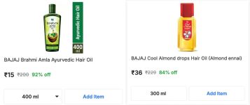 Loot : Bajaj Oils | Selected Pincodes