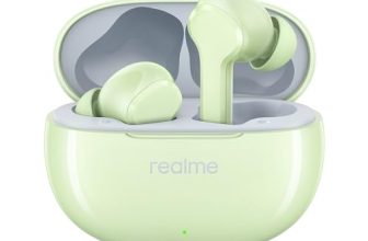 Realme Buds T110 With Ai Enc For Calls, Upto 38 Hours Of Playback And Fast Charging Bluetooth In Ear Headset (Country Green, True Wireless)