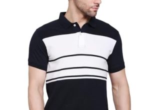 Scott International Men’S Rich Cotton Regular Fit Striper Polo T-Shirt | T-Shirts For Men | Collar T Shirts | Polo T Shirts For Men | Tshirt For Men Stylish | Men’S Tshirt | Half Sleeves T Shirt