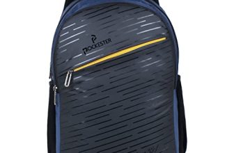 Pockester Large 35 L Laptop/Office/College/School/Travel Unisex Backpack (Compatible With 15.6 Inch Laptops) (Navy Blue)