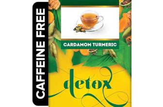 Te-A-Me Detox Cardamon Turmeric Tea – 25 Tea Bags | Herbal Tea | Herbal Tea Bags | 100% Caffeine Free Tea