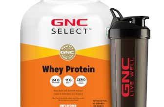 Gnc Whey Protein Blend With Free Shaker | 4.4 Lbs (2Kg) | Unflavoured|24 Gm Protein| Digestive Enzyme For Better Digestion | Faster Muscle Recovery | Boosts Strength & Endurance | Zero Added Sugar | Builds Lean Muscles | Formulated In Usa | Imported