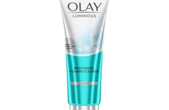 Olay Luminous Brightening Foaming Cleanser | Face Wash | Clear And Even Skin | With Glycerin | Normal, Oily, Dry, Combination Skin | 100G