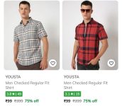 Mens Shirt Starts @99.