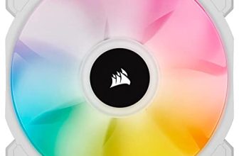 Corsair Icue Sp120 Rgb Elite Performance 120Mm White Pwm Single Fan
