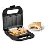 Milton Royal Express 800W Griller Sandwich Maker & Toaster | Auto Cut Off | Non-Stick Fixed Grill Plates | Easy Clean | Power Indicators | 1 Year Manufacturer Warranty – Black