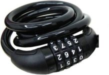 Mobfest Anti-Theft Steel Strong Bicycle/Luggage/Helmet Security Lock with Number Cycle Lock