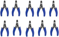 zexson Wire Stripper Blue Pack of 10 Wire Stripper Blue Pack of 10 Wire Cutter