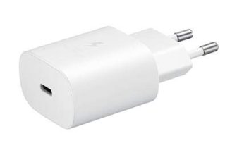 Samsung 25W Usb Travel Adapter For Cellular Phones – White